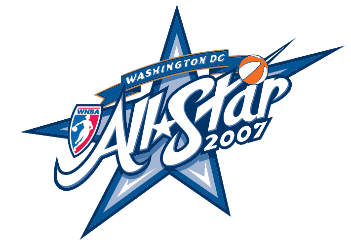 WNBA All-Star Game 2007 Primary Logo iron on transfers for clothing